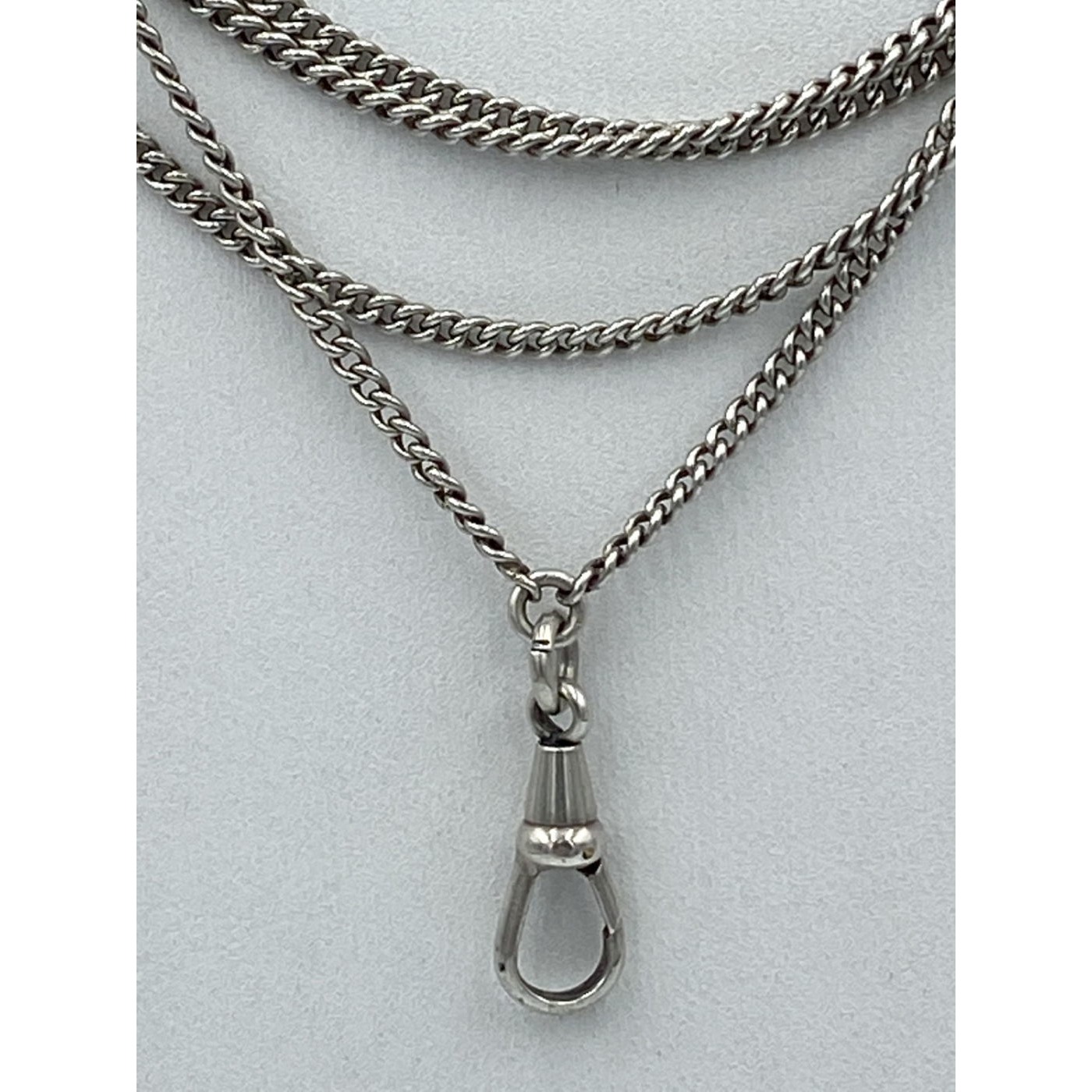 Versatile 54" long Sterling Silver Victorian Chain