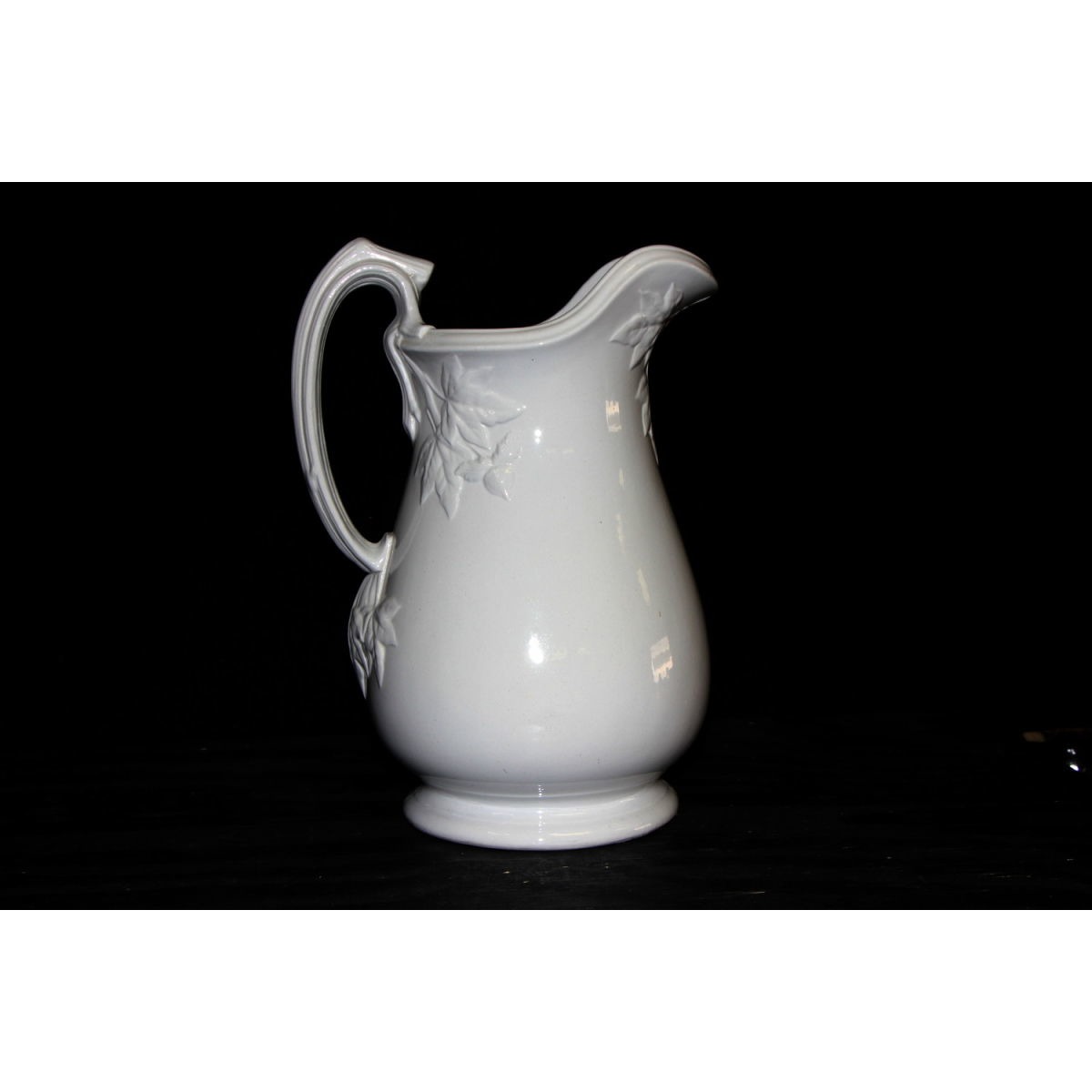 Superb Fig Ironstone Water Table Pitcher